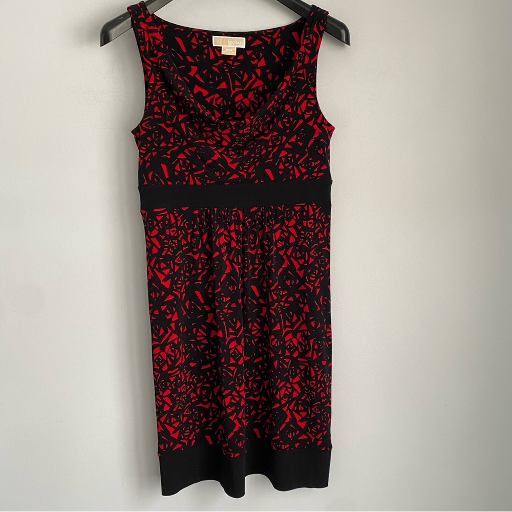 MICHAEL Michael Kors Drape Neck Sleeveless Dress Size M